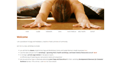 Desktop Screenshot of kristinhoneyyoga.com